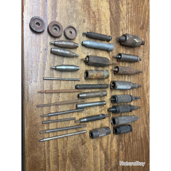 Divers pices pour recalibrer et Dsamorceur