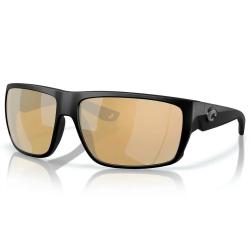 Lunettes polarisantes COSTA DEL MAR Fly line Matte black Sunrise silver mirror 580G