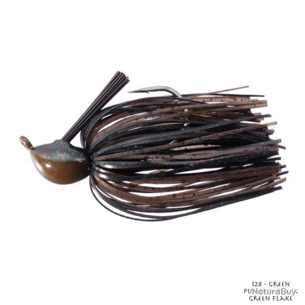Leurre OSP Zero One Jig 10,5g S28 - Green Pumpkin Black Green Flake