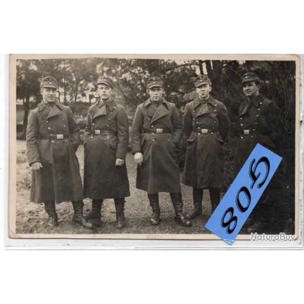 CPA -Photo Militaire - Un Groupe Soldats Allemand N�4451