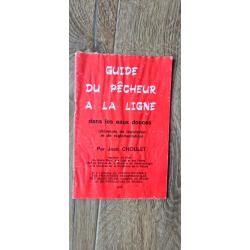 VDS LIVRE DU PECHEUR A LA LIGNE DANS LES EAUX DOUCES 1975