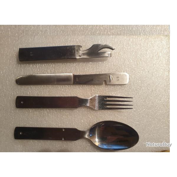 Set de couverts embo�tables de 4 �l�ments arm�e allemande Bundeswehr (267.M)