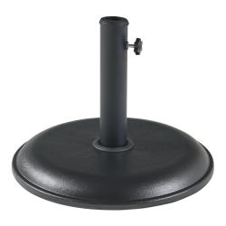 Pied de parasol jardin extérieur béton 45 x 5 cm noir 03_0010250