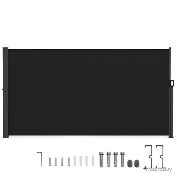 Store lat�ral r�tractable pour ext�rieur 300 x 18 x 160 cm design pliable et r�sistant en polyester