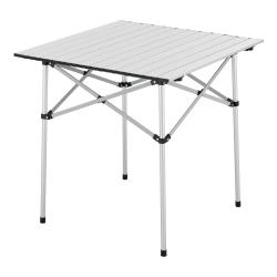 Table de camping pliante 70 x 70 x 70 cm argent 03_0010996