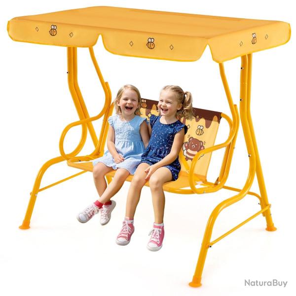 Balan�oire pour enfants chaise de porche 112 x 76,5 x 111 cm avec s�curit� ajustable et ambiance jo