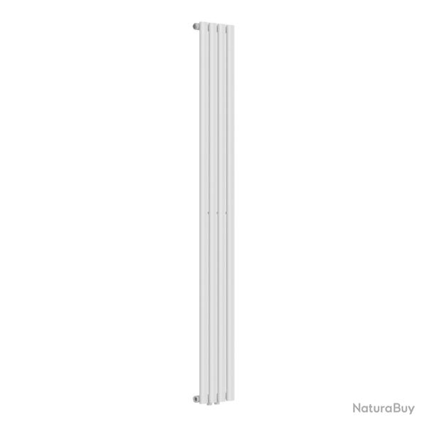 Radiateur � panneau design plat 484 watts acier 180 x 24 cm blanc 03_0010450