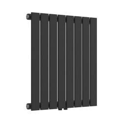 Radiateur à panneau design plat 459 watts acier 60 x 60 cm noir 03_0010449