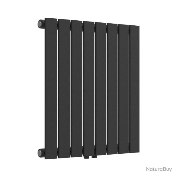 Radiateur � panneau design plat 459 watts acier 60 x 60 cm noir 03_0010449
