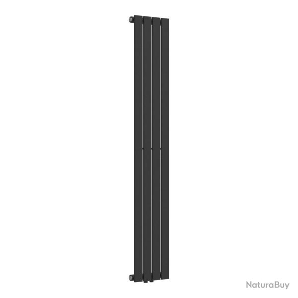 Radiateur � panneau design plat 540 watts acier 160 x 30 cm noir 03_0010453
