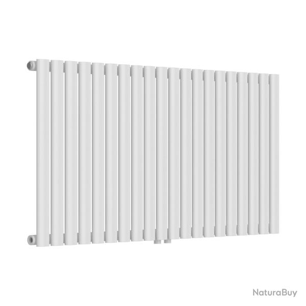 Radiateur � panneau design plat 857 watts acier 60 x 120 cm blanc 03_0010466