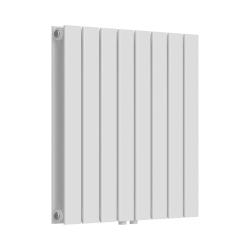Radiateur à panneaux design double 809 watts acier 60 x 60 cm blanc 03_0010485