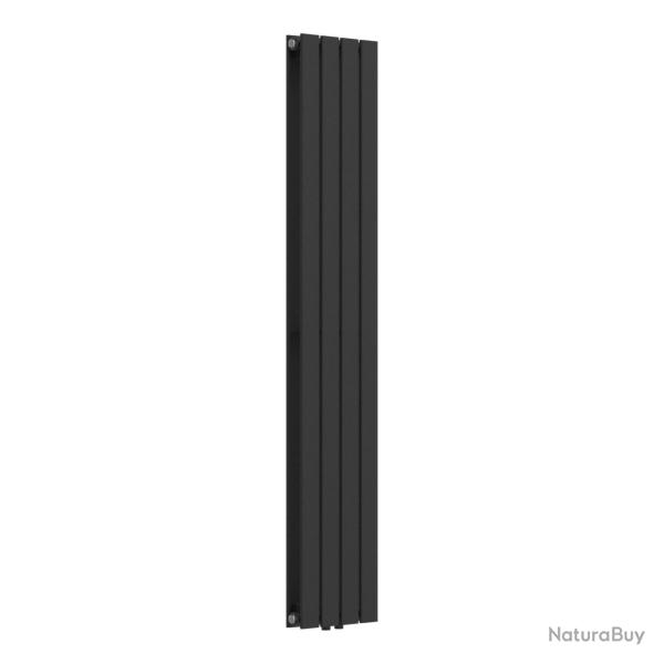 Radiateur � panneaux design double 1006 watts acier 160 x 30 cm noir 03_0010470