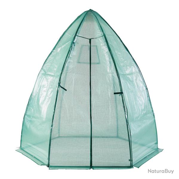 Serre de jardin 200 x 240 cm vert 03_0010546
