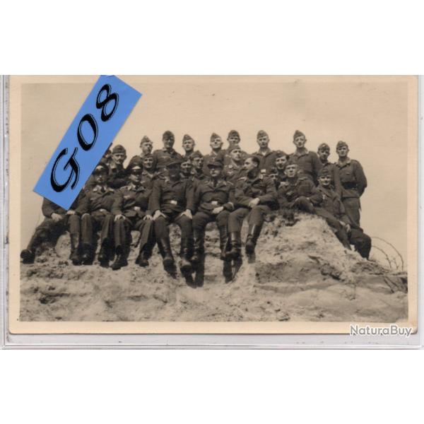 CPA -Photo Militaire - Un Groupe Soldats Allemand N�4453