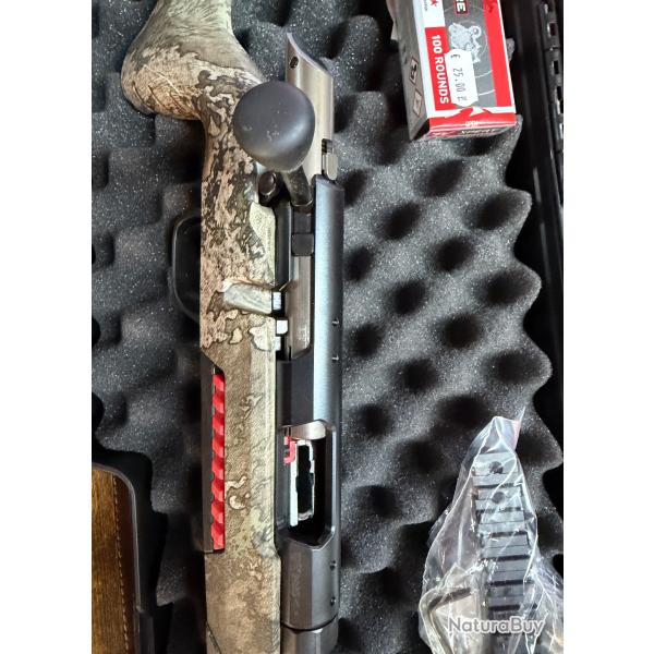 offre sp�cial pack winchester xpert 22lr STRATA THREADED + lunette 3-9X40 + valise + munition xpert
