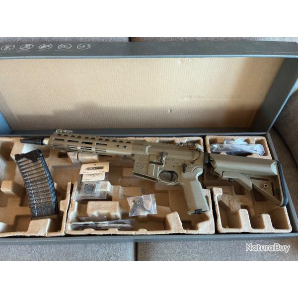 R�plique N4 NOVESKE EMG CGS 9" High Speed Bolt Dark Earth CYMA GBBR + upgrade