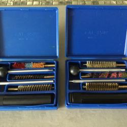 Lot de 2 kits nettoyage armes de poing 38/357 et 44 magnum