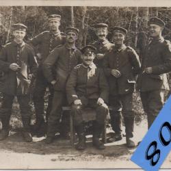 CPA -Photo Militaire - Un Groupe Soldats Allemand N&deg;4454