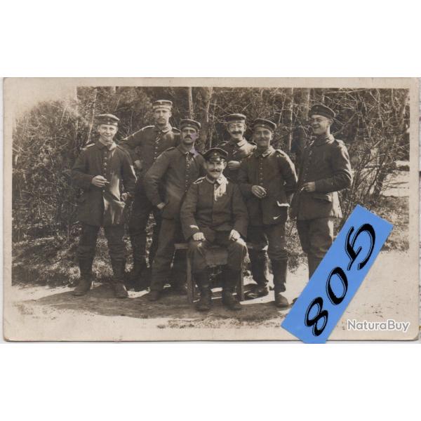 CPA -Photo Militaire - Un Groupe Soldats Allemand N�4454