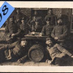 CPA -Photo Militaire - Un Groupe Soldats Allemand N&deg;4455