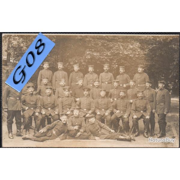 CPA -Photo Militaire - Un Groupe Soldats Allemand N�4457