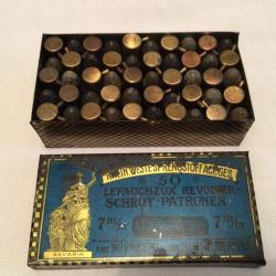 COLLECTOR Boîte de 50 Cartouches cal 7m/m lefaucheux à broche