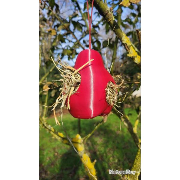 PYR�A NIDIFICA - Le fruit qui aide la nature � tisser ses nids Rouge Pourpre