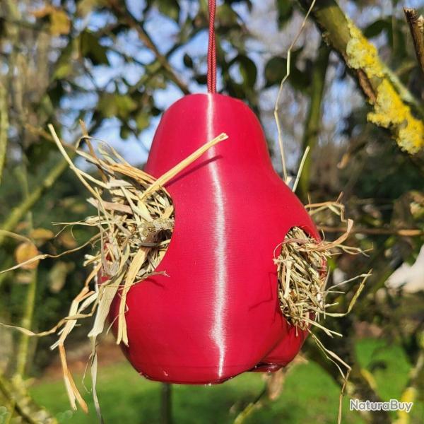 PYR�A NIDIFICA - Le fruit qui aide la nature � tisser ses nids Rouge Pourpre