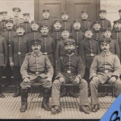 CPA -Photo Militaire - Un Groupe Soldats Allemand N&deg;4458