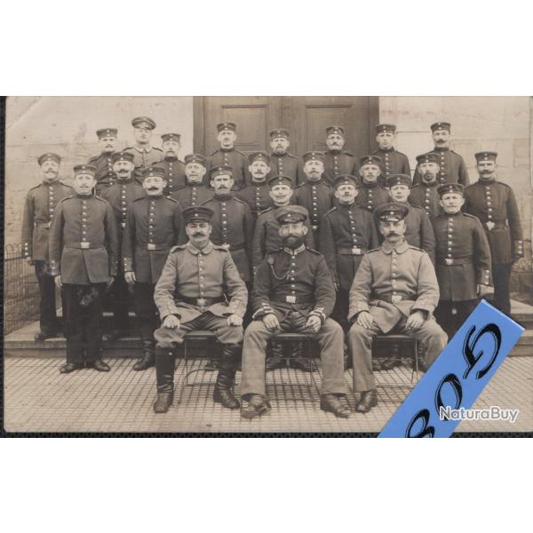 CPA -Photo Militaire - Un Groupe Soldats Allemand N�4458