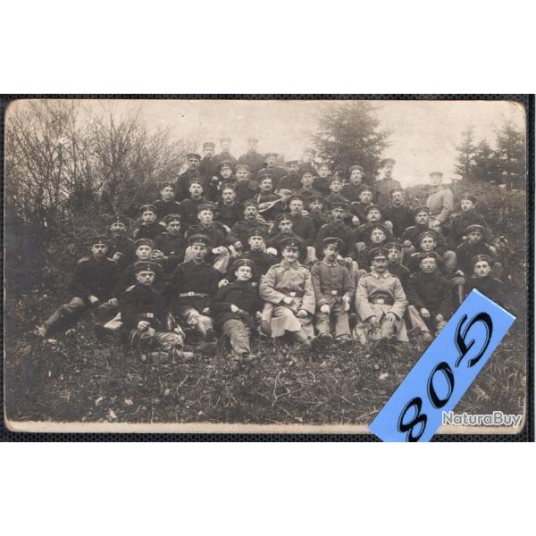 CPA -Photo Militaire - Un Groupe Soldats Allemand N�4459