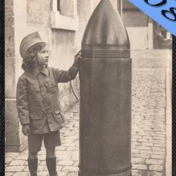 CPA - Obus de 380 Bombardement de Nancy  N&deg;4460