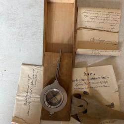 Boussole WW1 syst&egrave;me rossignol mod&egrave;le 1894