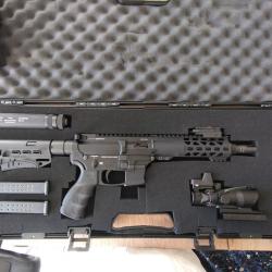 Legacy Armament AR9 UT908+B&T Impuls IIa + 3 chargeurs