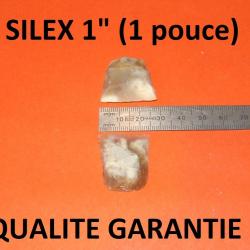 lot de 2 silex de 1" (1 pouce) QUALITE GARANTIE - VENDU PAR JEPERCUTE (D24C37)