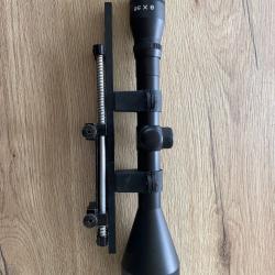 Lunette de hutte 8x56