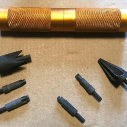 Outil Pr&eacute;paration Douilles Chanfrein et Ebavureur Case Prep Multi outils Manuel