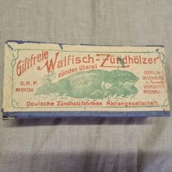 Boite d'allumettes compléte Allemand 14/18  WW1