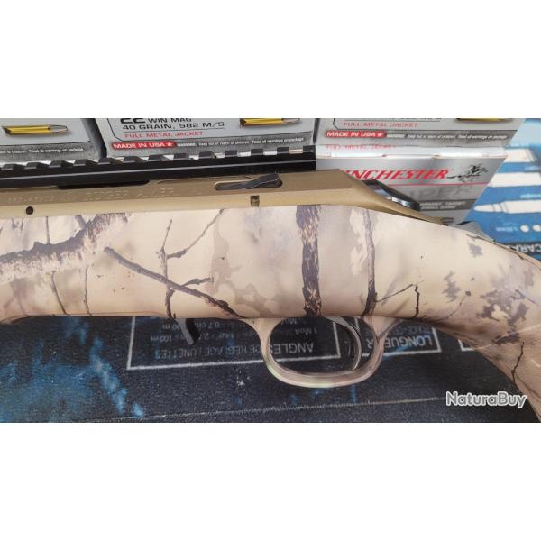 ruger rimfire bronze cal 22 magnum + 1 chargeur sup + 1350 munitions
