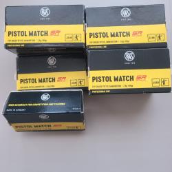 RWS PISTOL MATCH SR  22lr