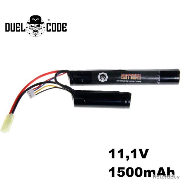 Batterie Lipo 11.1V 1500mAh Duel Code (Mini Tamiya)
