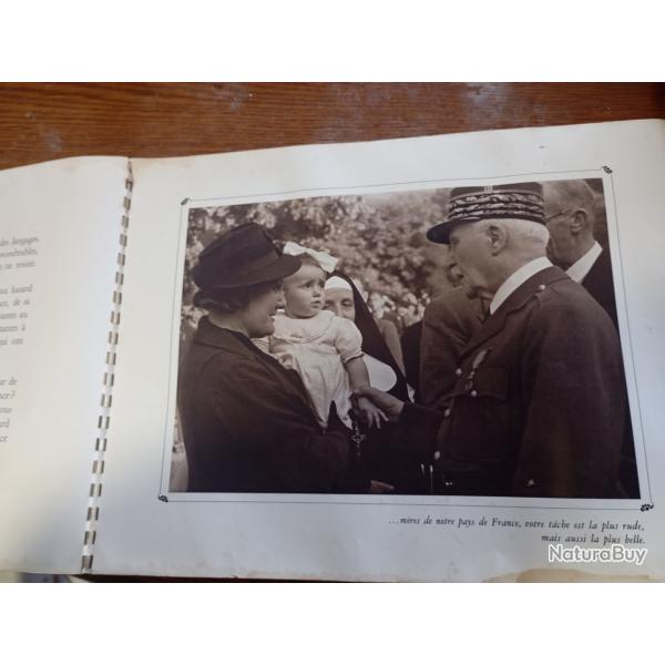 Rare brochure photo du Mar�chal P�tain