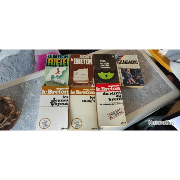LOT 7 LIVRES D AUGUSTE LE BRETON