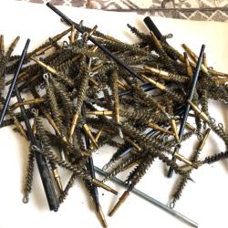 Lot de brosses de nettoyage d'occasion, pour 9 mm, (Mat 49, Mac 50)
