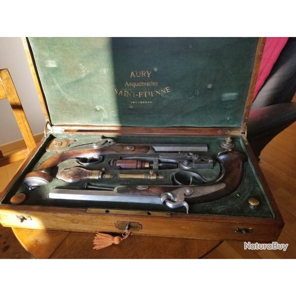 Coffret n�cessaire d'un officier Napol�on III