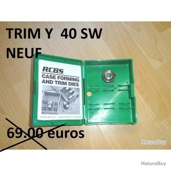 DERNIER EN STOCK - 40 SW - TRIM Y RCBS 22165 - VENDU PAR JEPERCUTE (JA92)