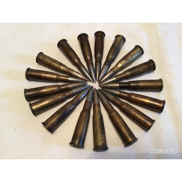 LOT DE 17 cartouches 8x50 R Lebel