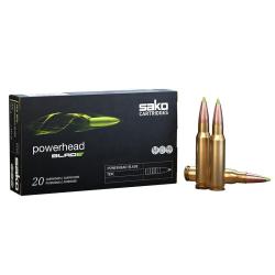 1 Boite de 20 Balles Sako Cal 30-06 Powerhead blade 170gr