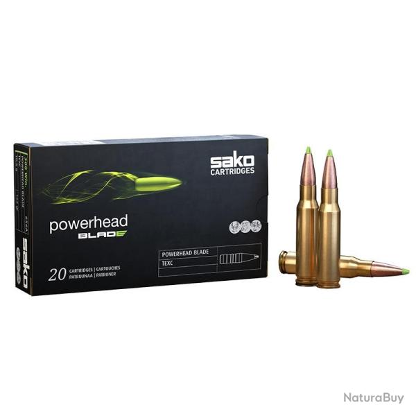 1 Boite de 20 Balles Sako Cal 30-06 Powerhead blade 170gr